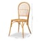 Baxton Studio Wina Modern Bohemian Natural Brown Rattan 2Piece Dining Chair Set 211-2PC-12768-ZORO - alternate 5